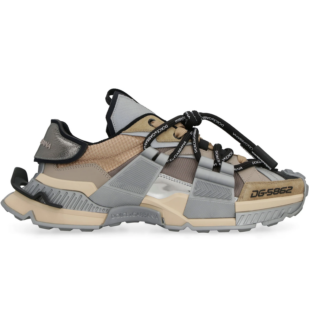 Dolce & Gabbana Women Sneaker Bassa Gommata Sneakers Grey