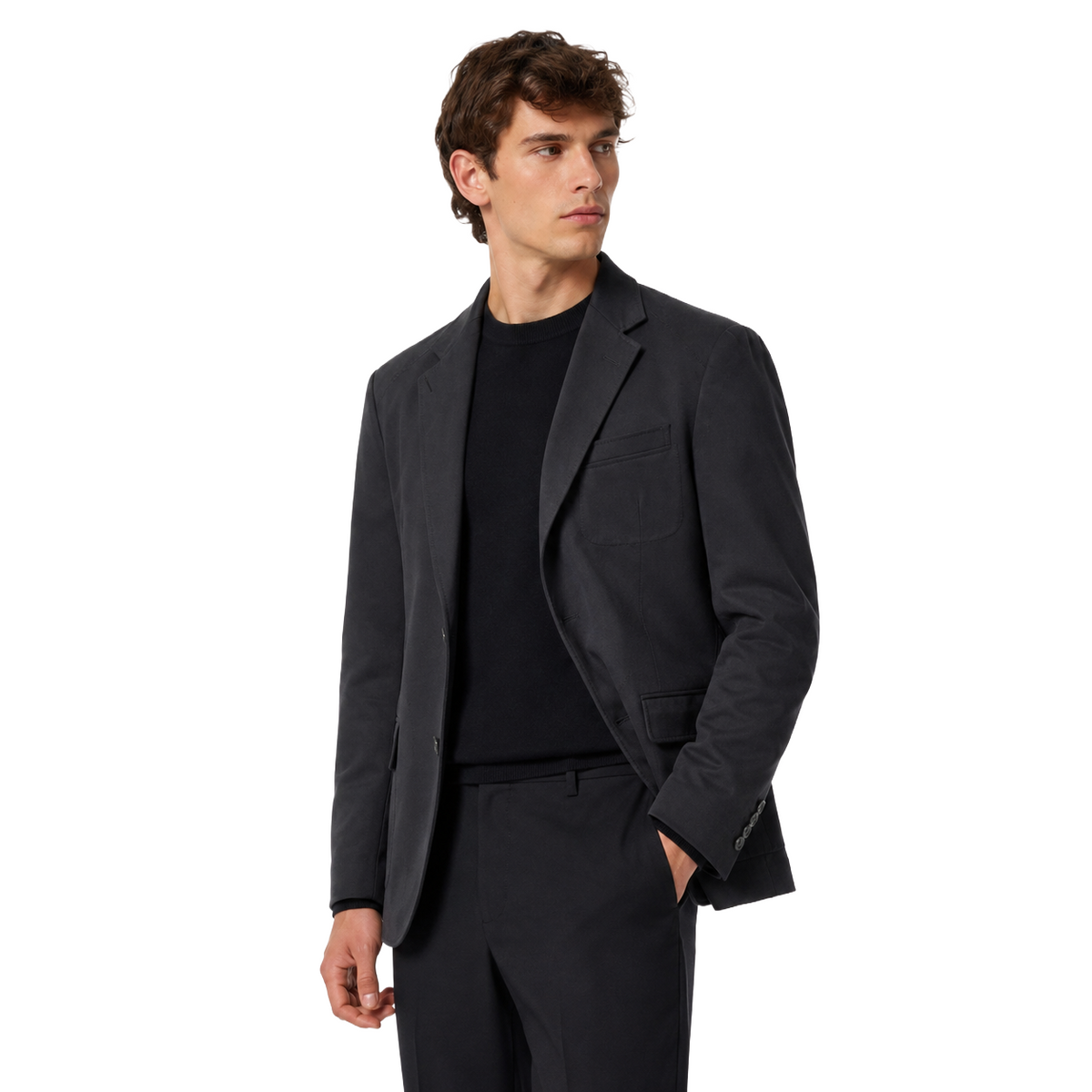 Gucci Men Jacket Single-Breasted Black