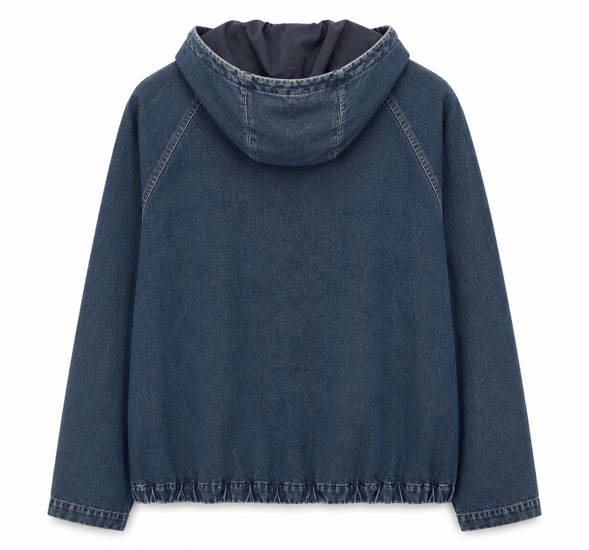 Dolce & Gabbana Men Jacket Denim Hooded Blue