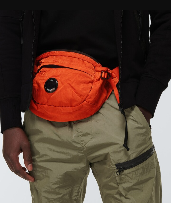 C.P. Company Men Marsupio Nylon Pouch Orange