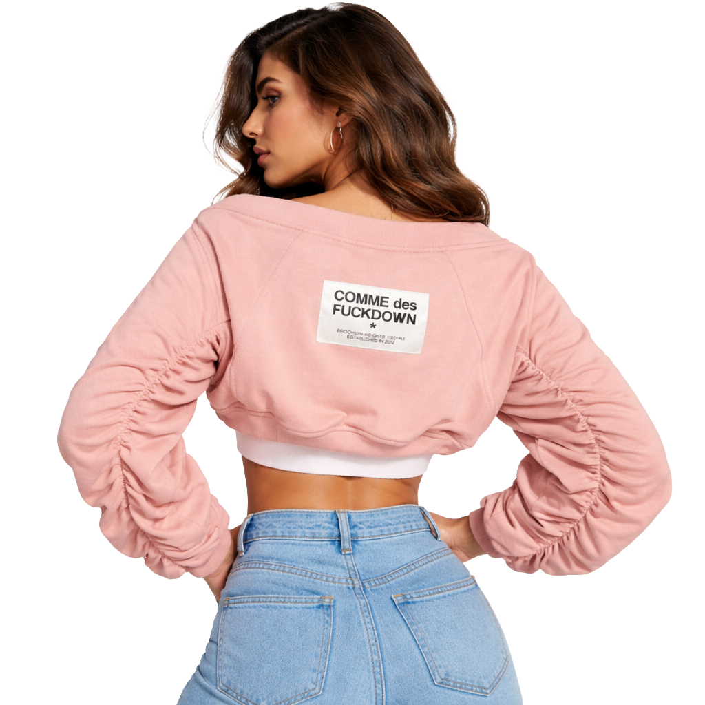 Comme Des Fuckdown Women Bomber Coprispalla Pink