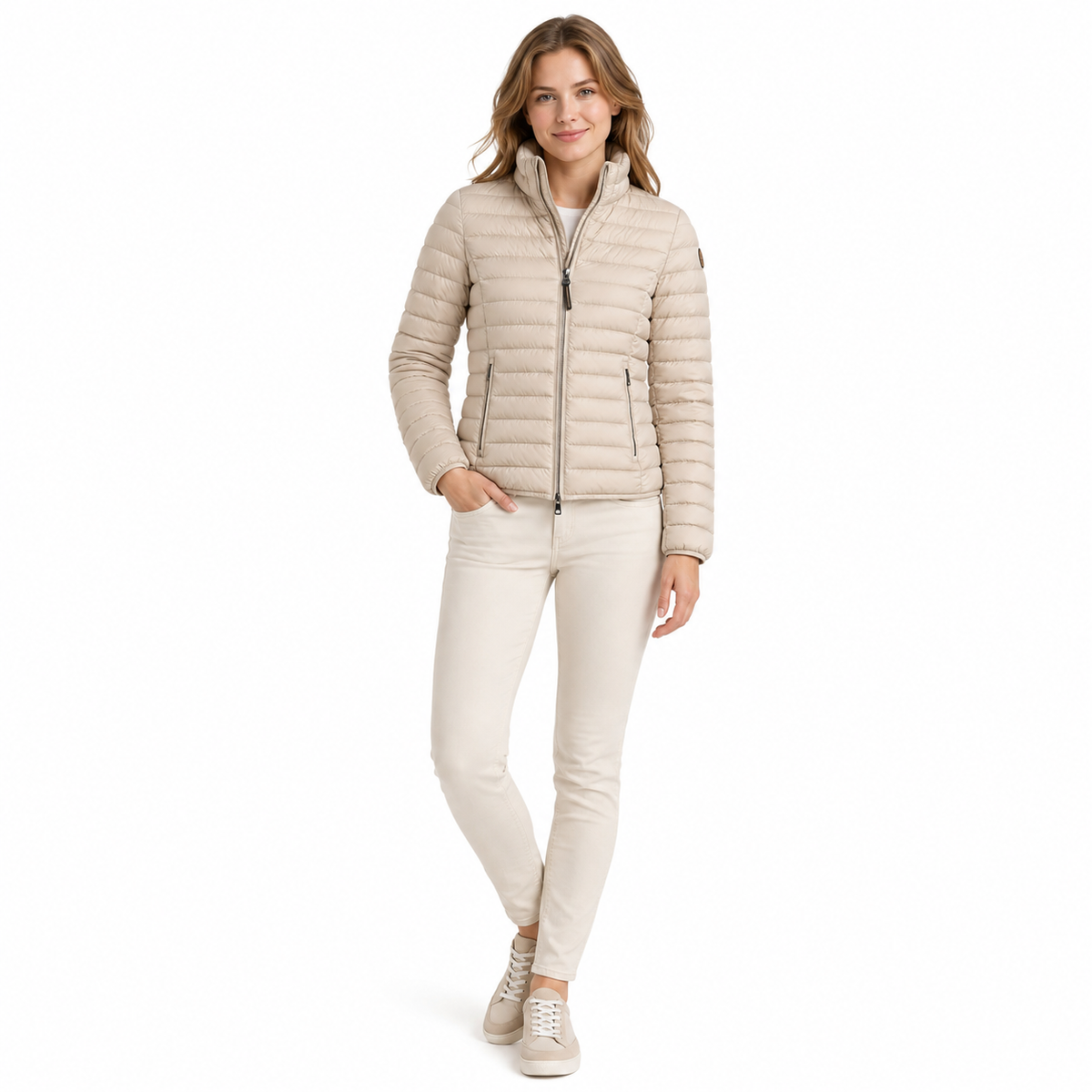 Parajumpers Women Down Jacket Geena Beige