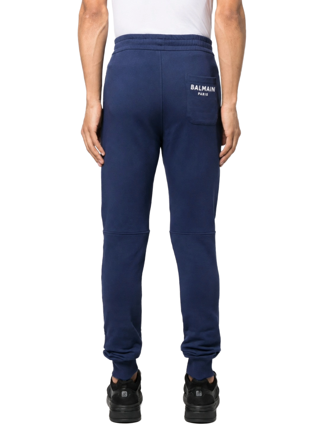 Balmain Men Trousers Jogging Blue