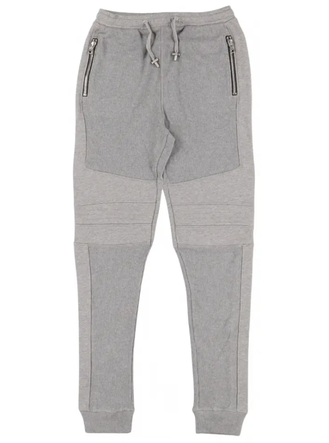 Balmain Men Trousers Jogging Grey