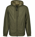C.P. Company Men Light Microweave Laminated Jacket Green
