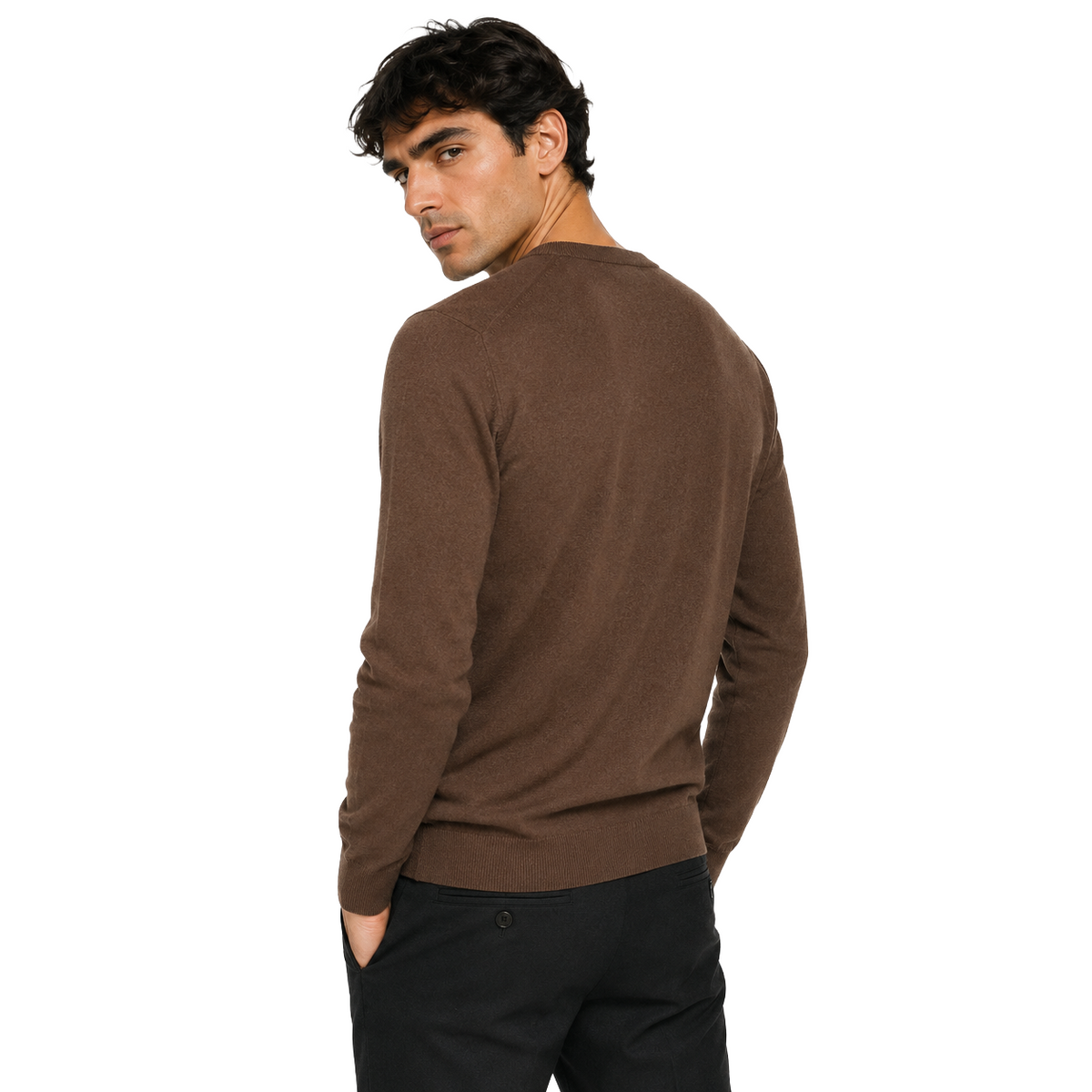 Dolce & Gabbana Men Cardigan Cashmere Brown
