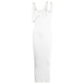 The Attico Women Dress Asimmetrico White