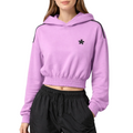 Comme Des Fuckdown Women Sweatshirt Hooded Purple
