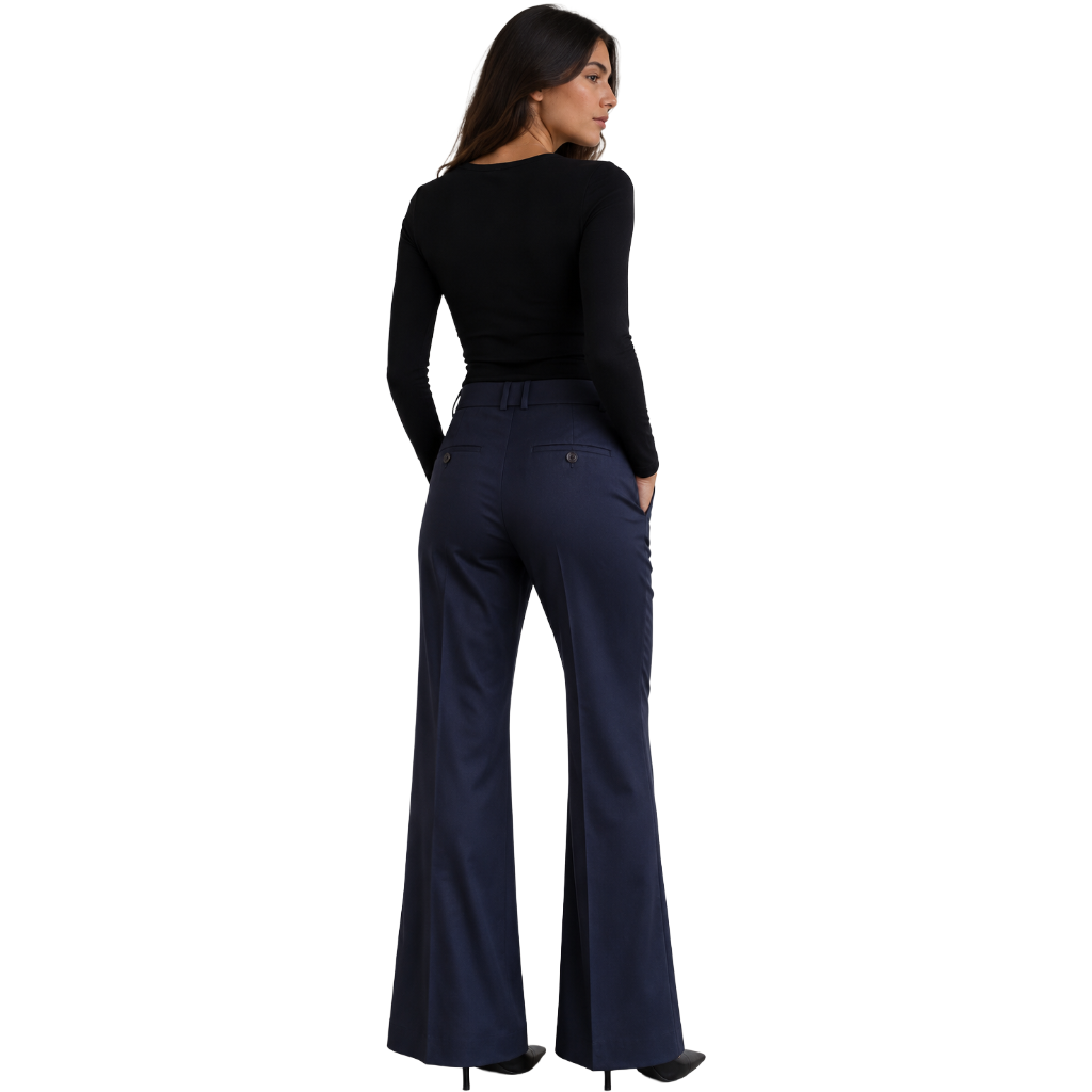 Balmain Women Trousers Zampa Blue