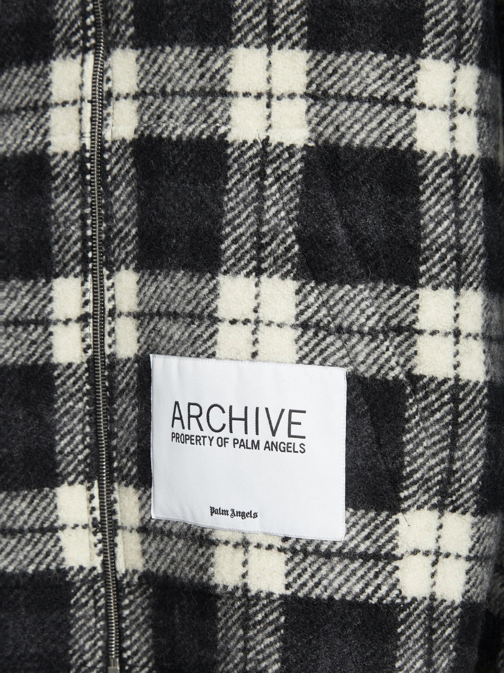 Palm Angels Men Archive Check Sweatshirts Black