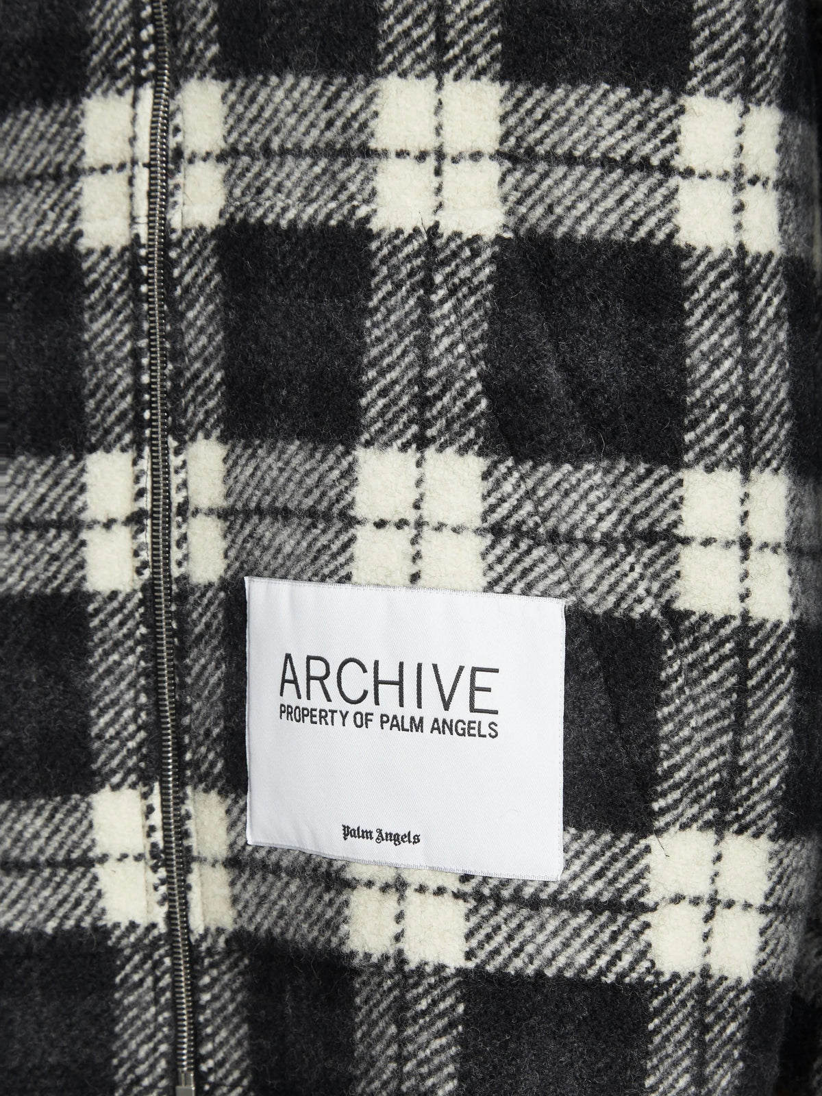 Palm Angels Men Archive Check Sweatshirts Black
