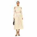 Pinko Women Dress Hazzard Beige