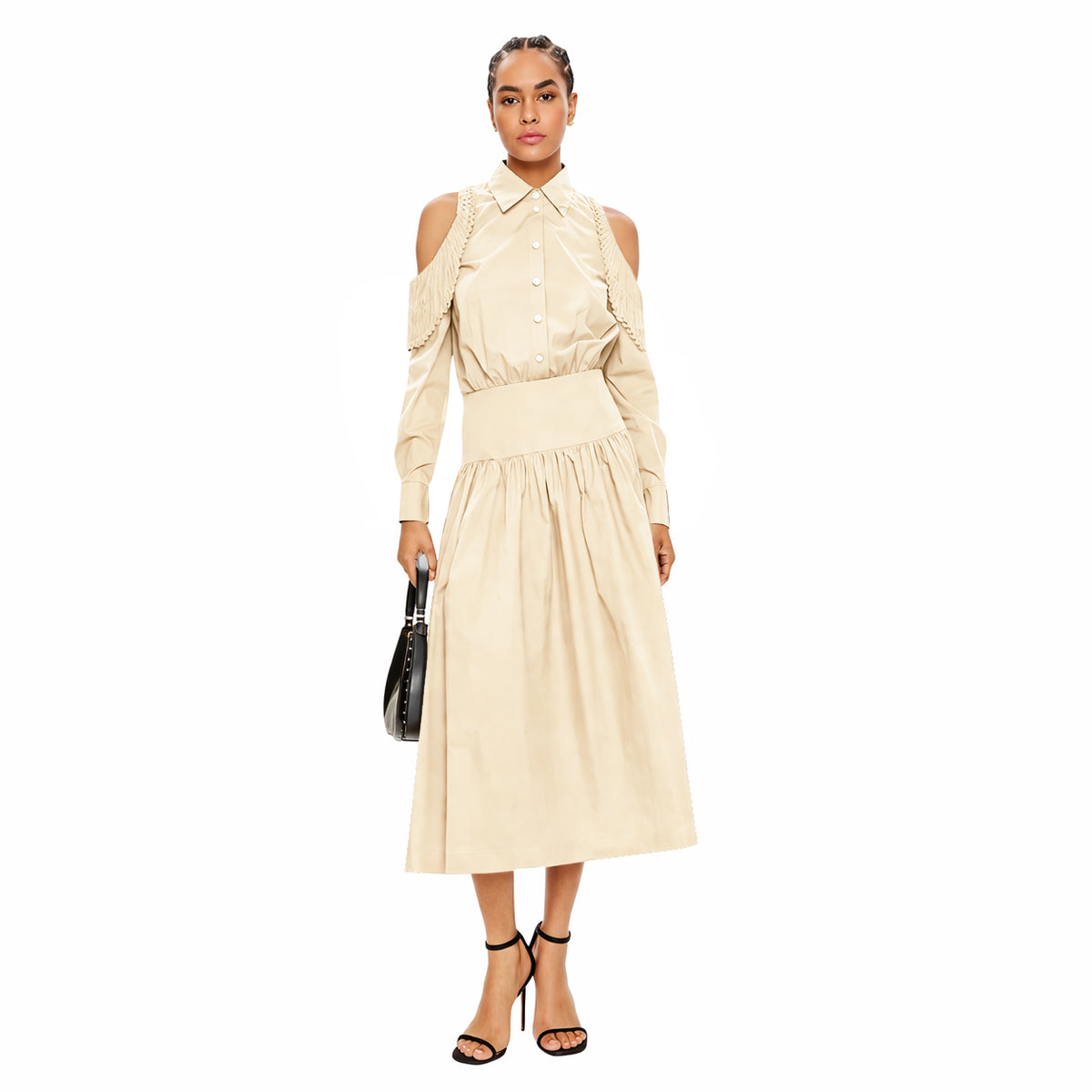 Pinko Women Dress Hazzard Beige