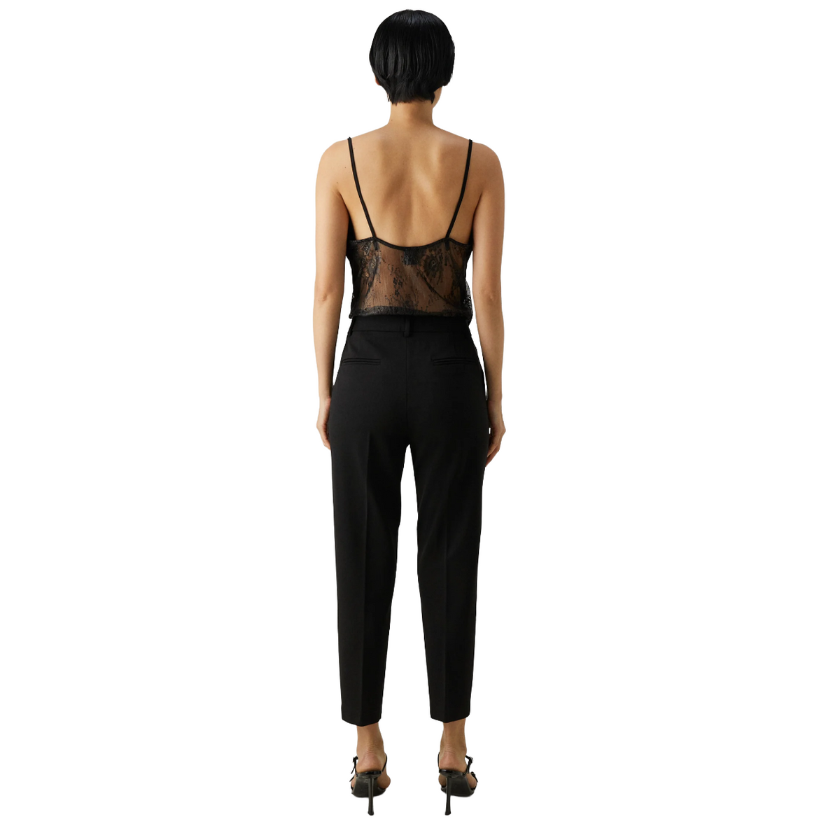 Pinko Women Trousers Bello Black