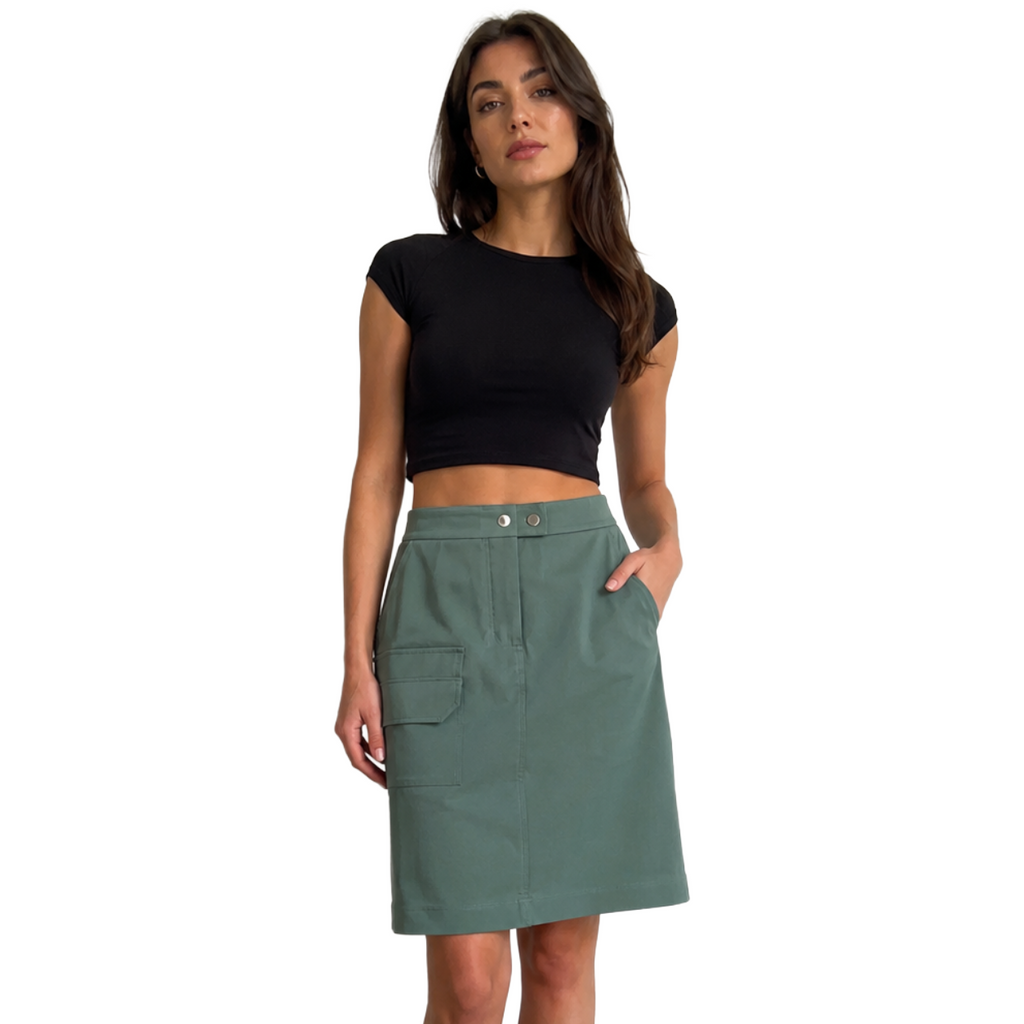 Parajumpers Women Skirt Drajika Green