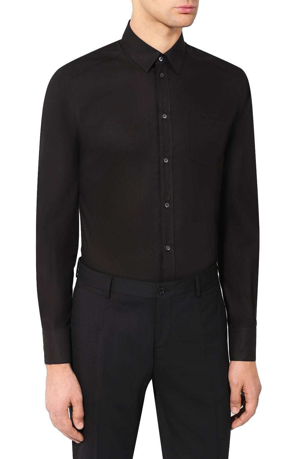 Dolce & Gabbana Men Shirt Gold Black