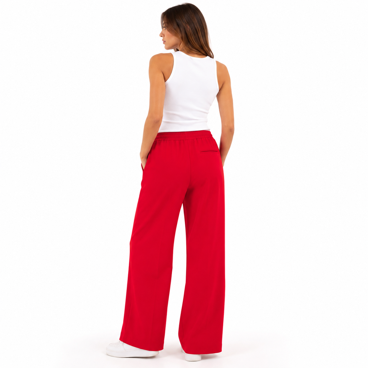 Pinko Women Trousers Platessa Red