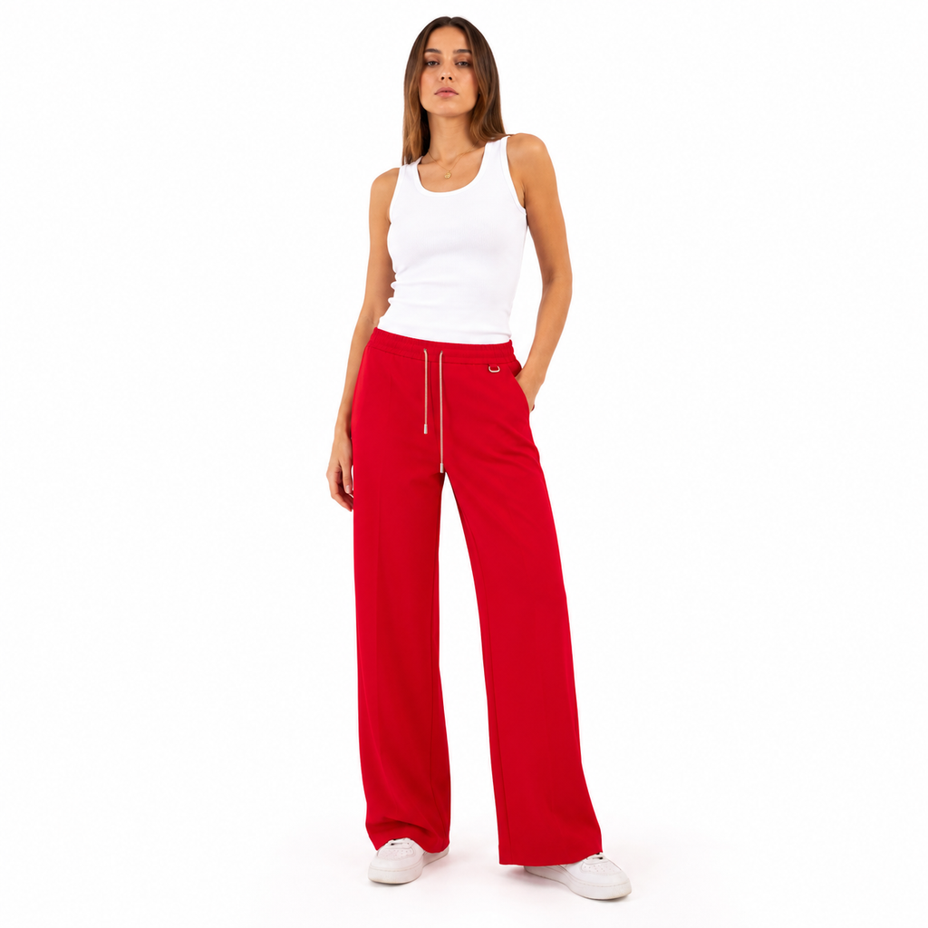 Pinko Women Trousers Platessa Red