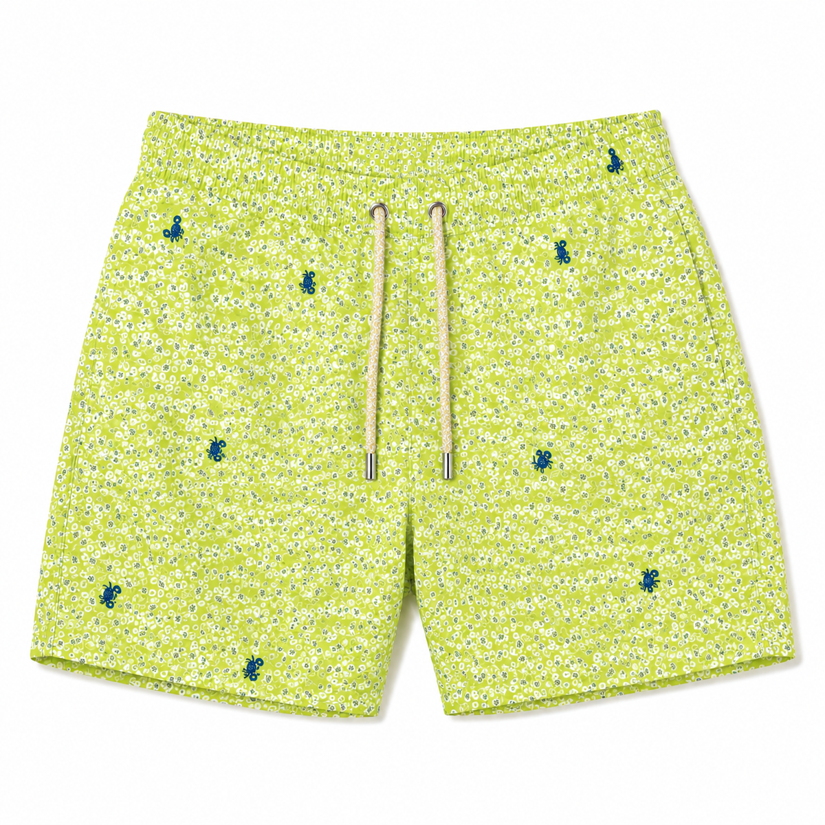 MC2 Saint Barth Men Swimsuit Patterned Pincers Green
