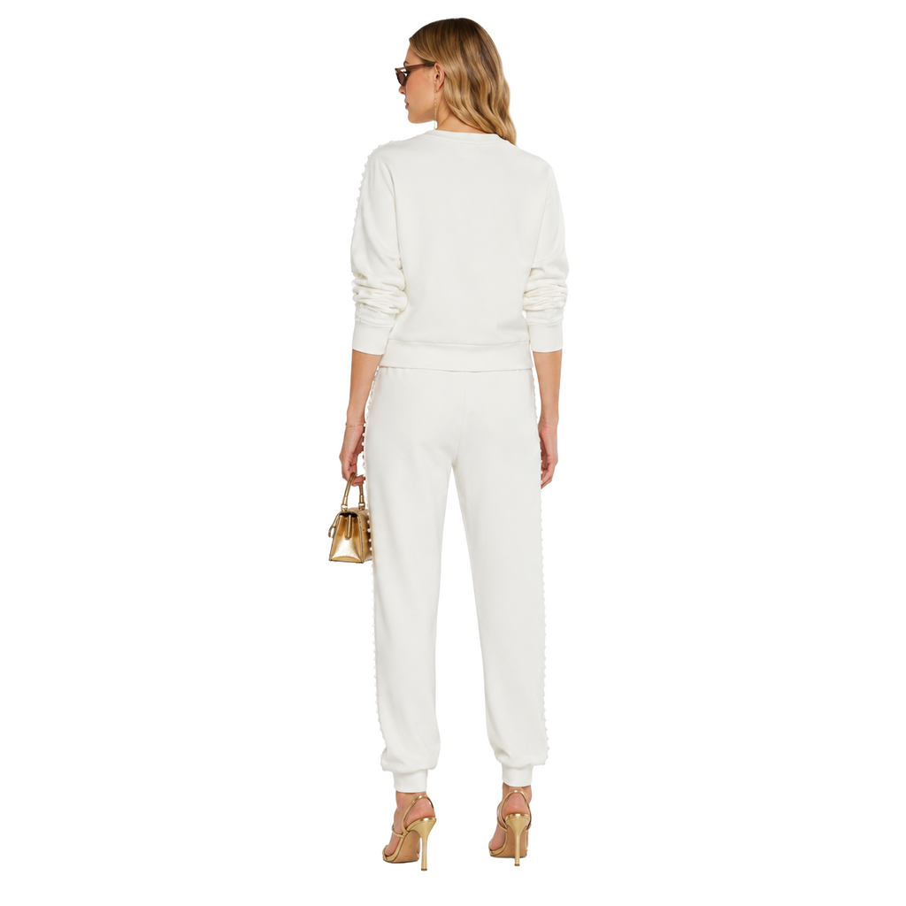 Patrizia Pepe Women Trousers Tracksuit White