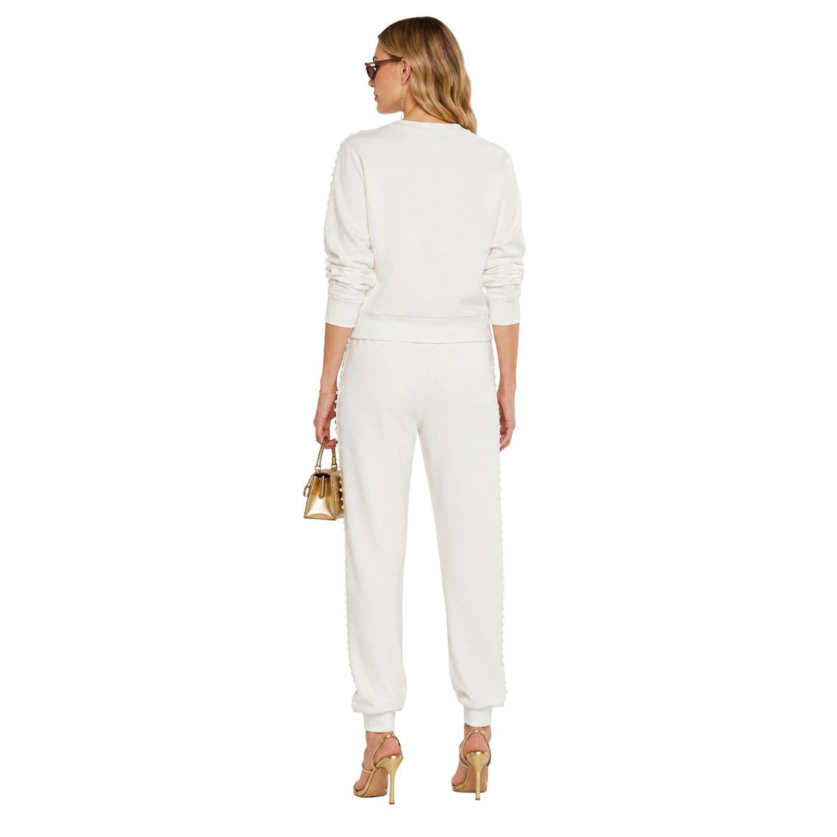 Patrizia Pepe Women Trousers Tracksuit White