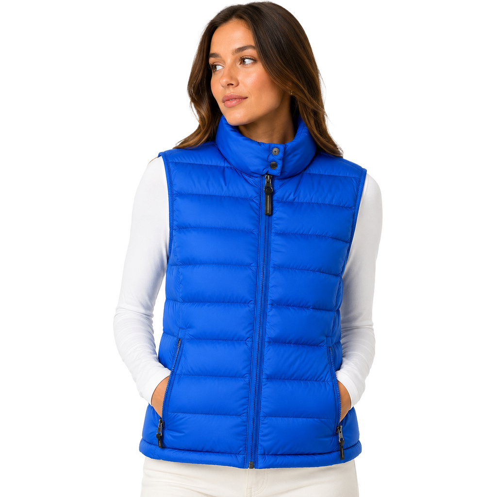 Parajumpers Women Sleeveless Dodie Vest Light Blue