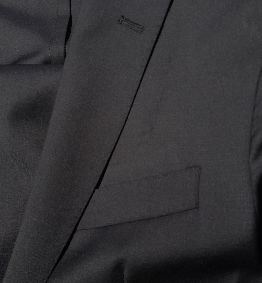 Loro Piana Fabric Men Suit Wool Blue