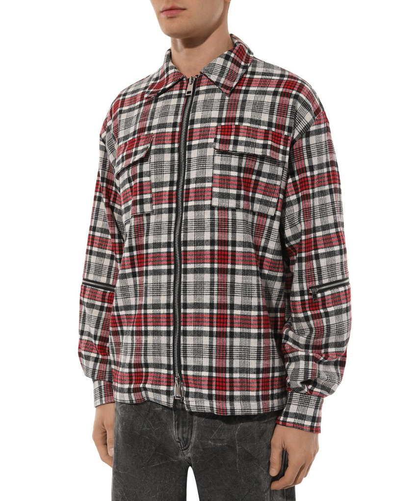 Diego Venturino Men Jacket Tartan all-zip Multicolor