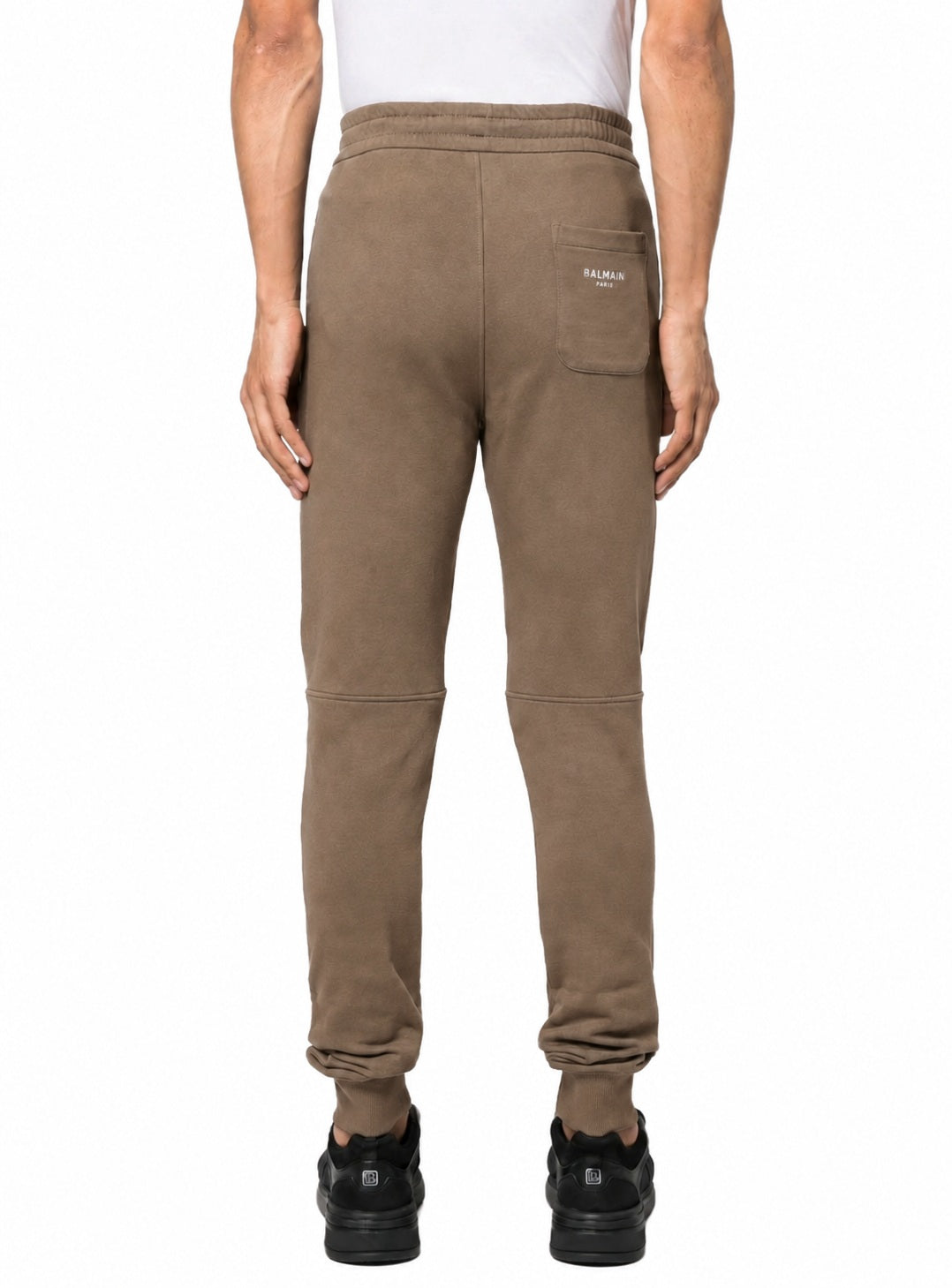 Balmain Men Trousers Jogging Cammello Camel