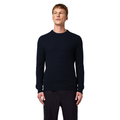 Alpha Studio Men Knit Crew Neck Punto Integrale Blue