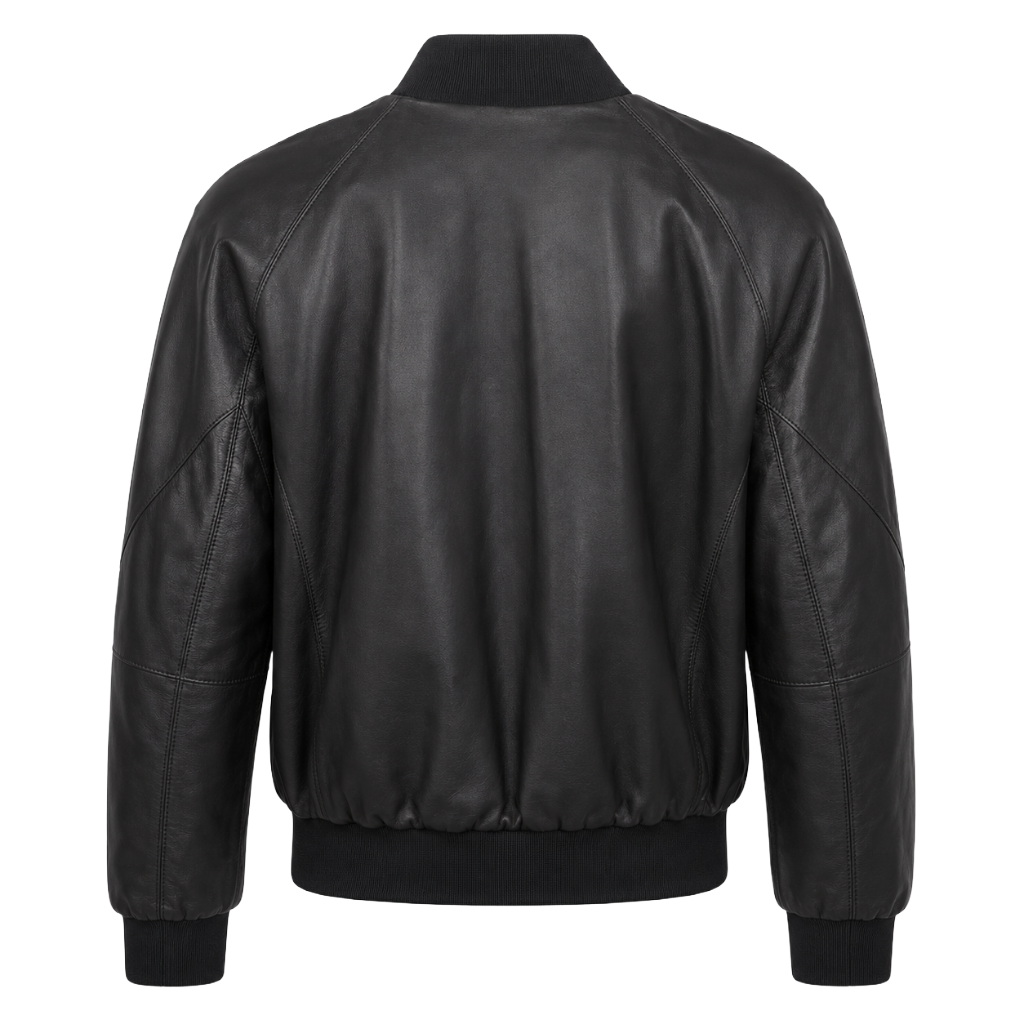 Parajumpers Women Bomber Faurel Leather Black