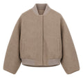 Loro Piana Fabric Women Bomber Beige