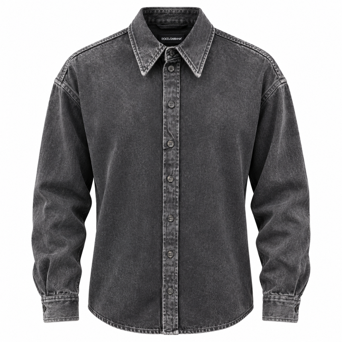 Dolce & Gabbana Men Jacket Jeans Black