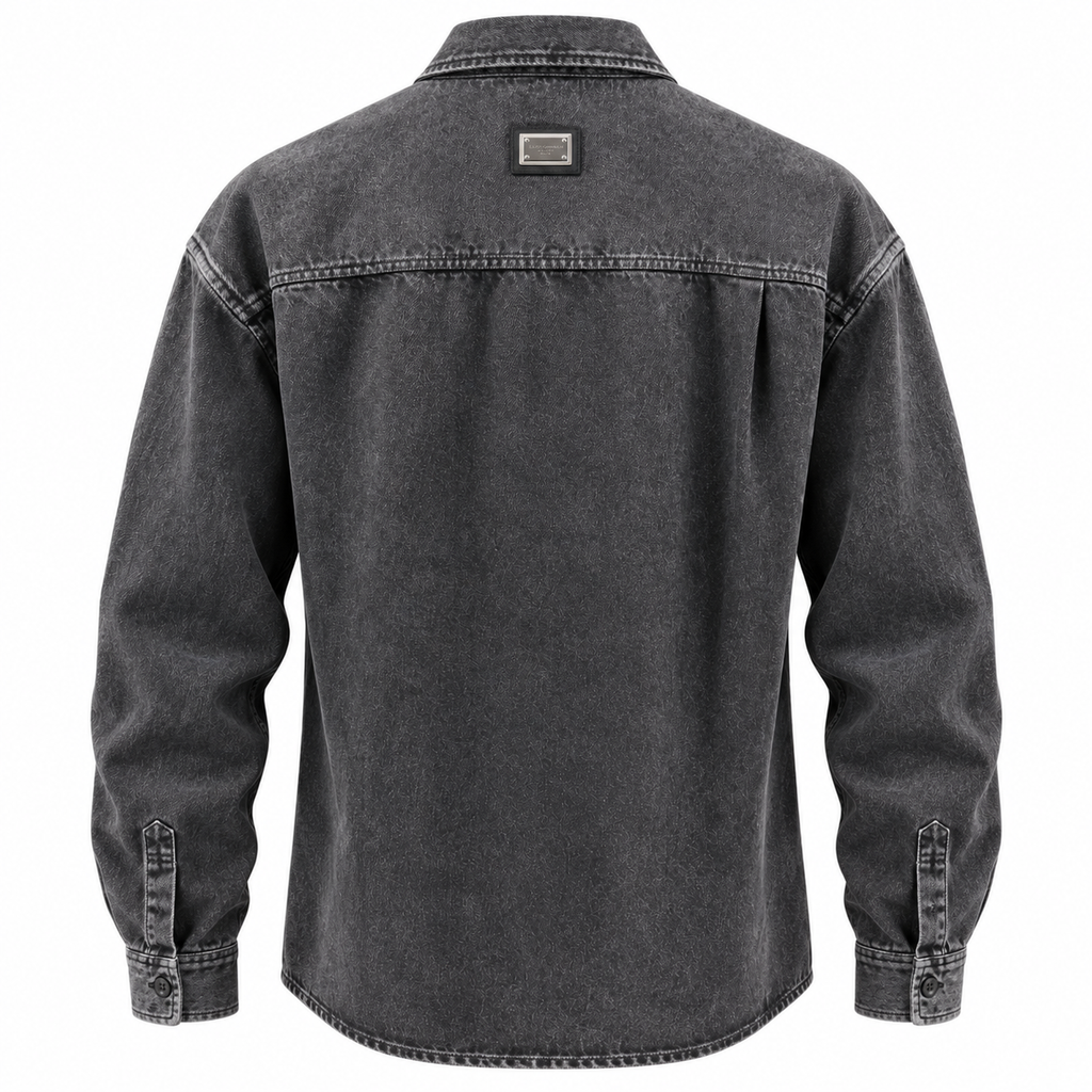 Dolce & Gabbana Men Jacket Jeans Black