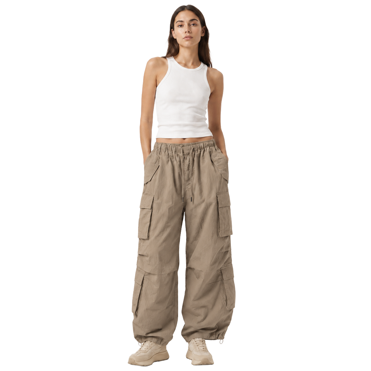 Parajumpers Women Trousers Polona Green