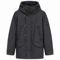 Peuterey Men Down Jacket Fadi Eco Fur Blue