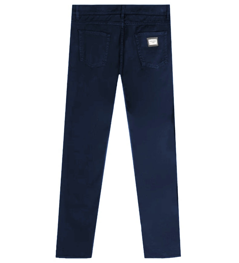 Dolce & Gabbana Men Trousers Very Dark Blue