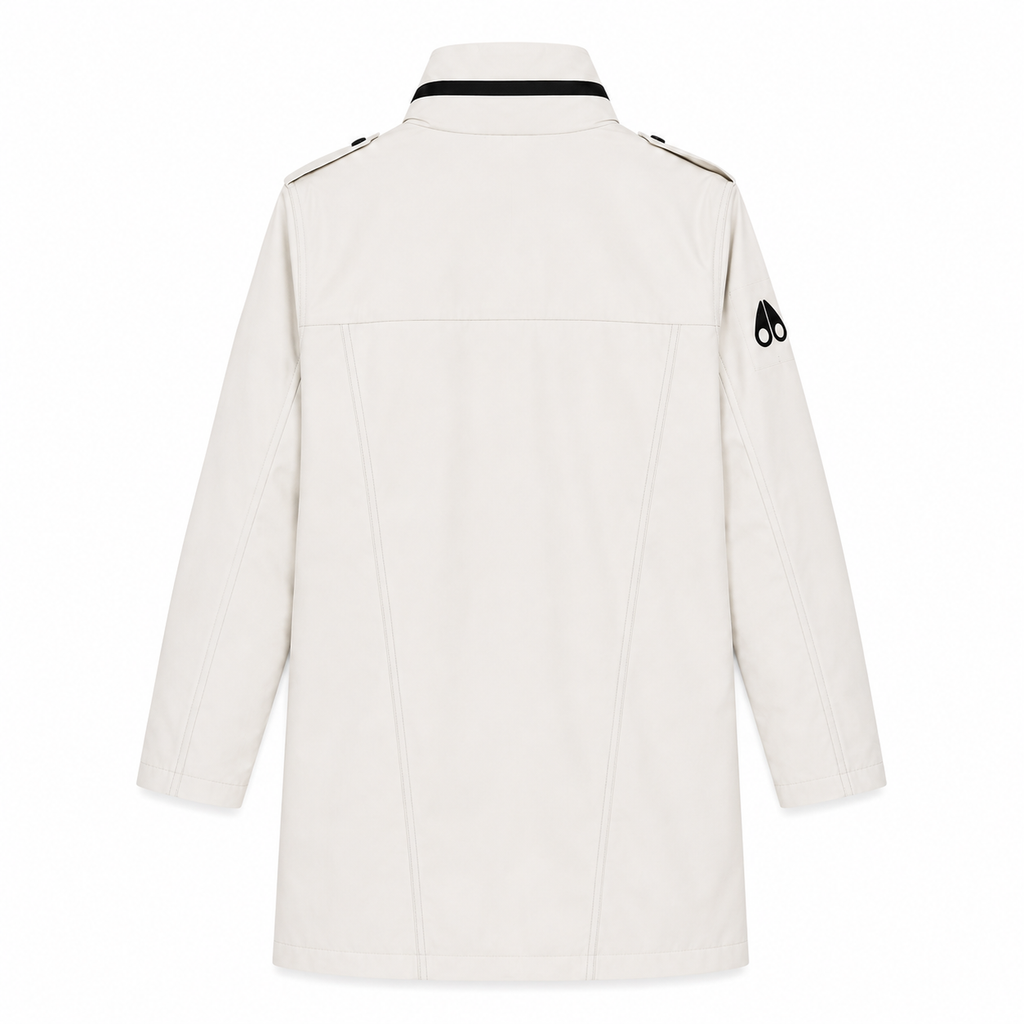 Moose knuckles Women Jacket Rainproof Long White