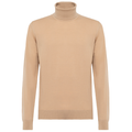 Alpha Studio Men Knit Turtleneck Beige