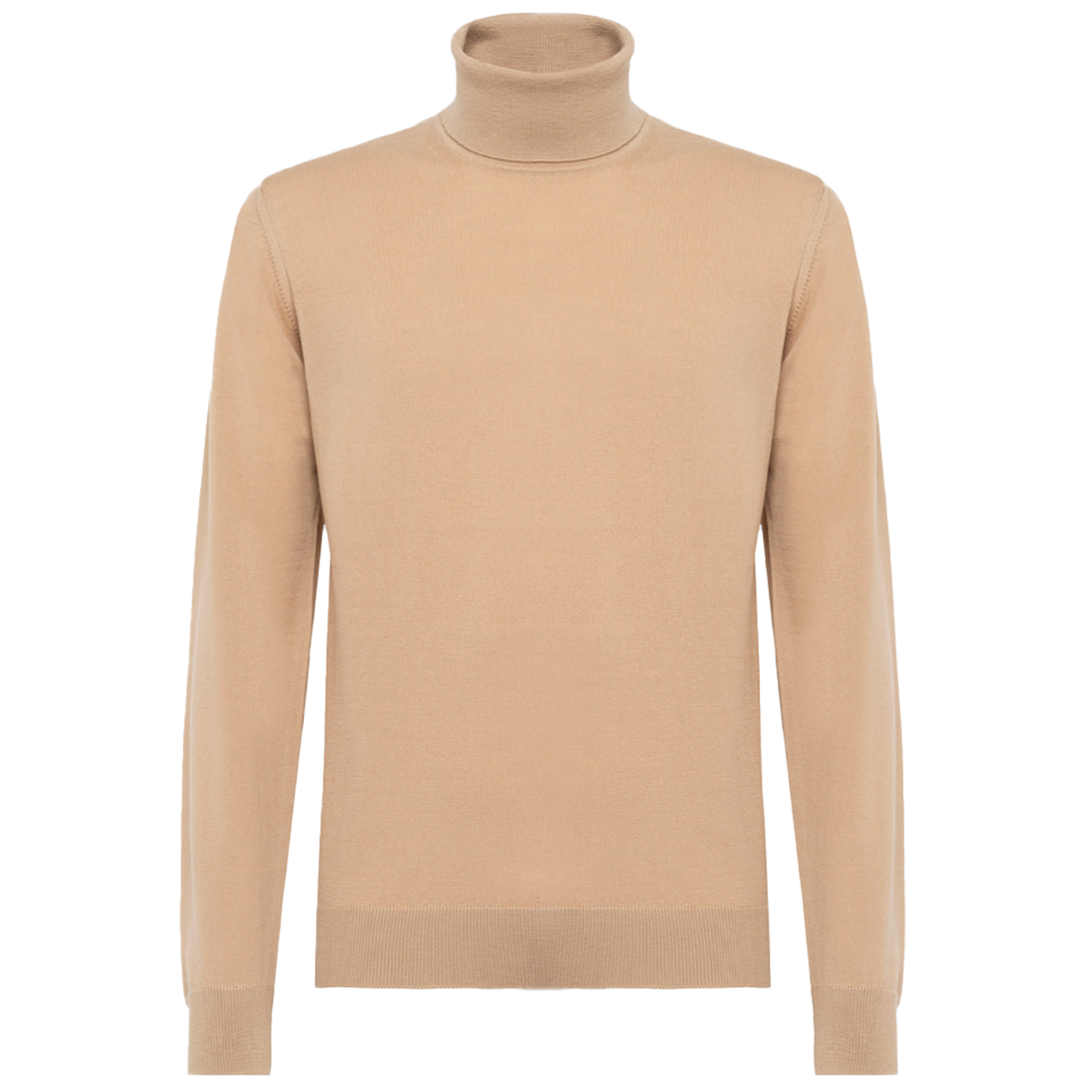 Alpha Studio Men Knit Turtleneck Beige