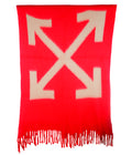 Off-White Men HOME BLANKET Blankets Red