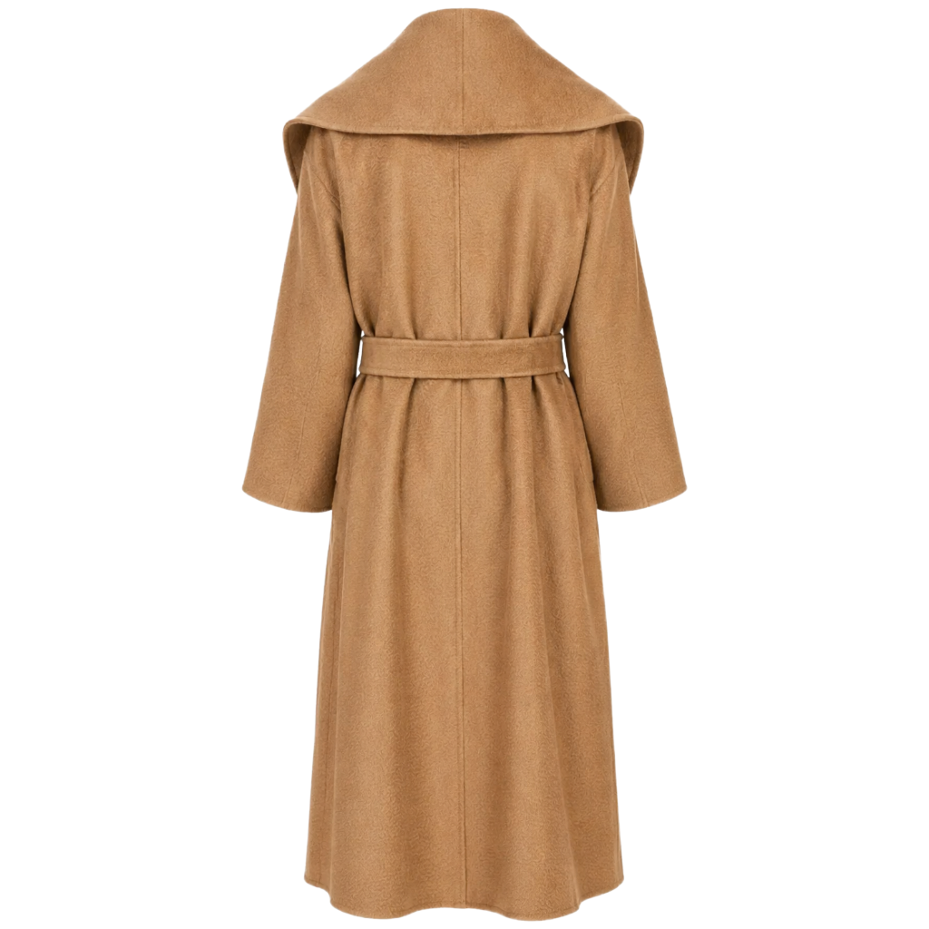 Max Mara Women Coat Gufo Camel