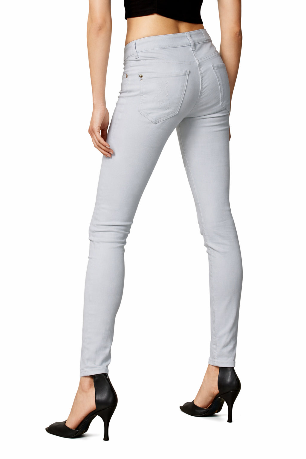 Patrizia Pepe Women Trousers Skinny Grey