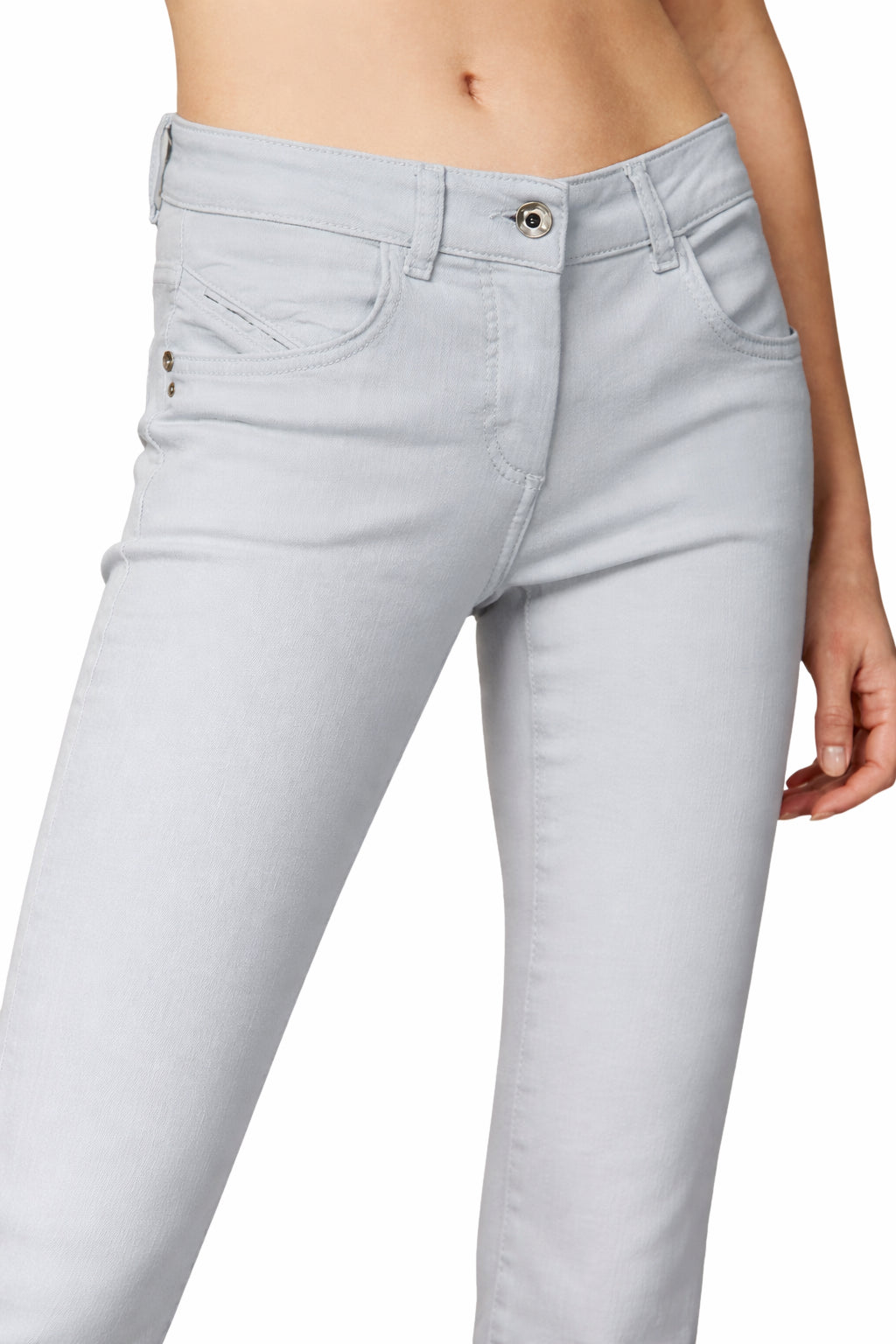 Patrizia Pepe Women Trousers Skinny Grey