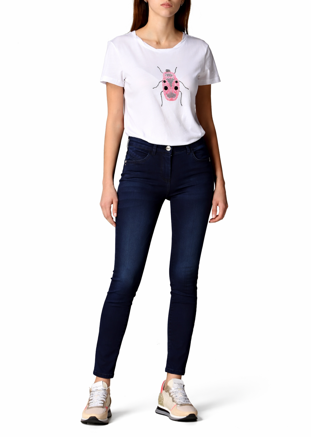 Patrizia Pepe Women Jeans Regular Jegging Blue