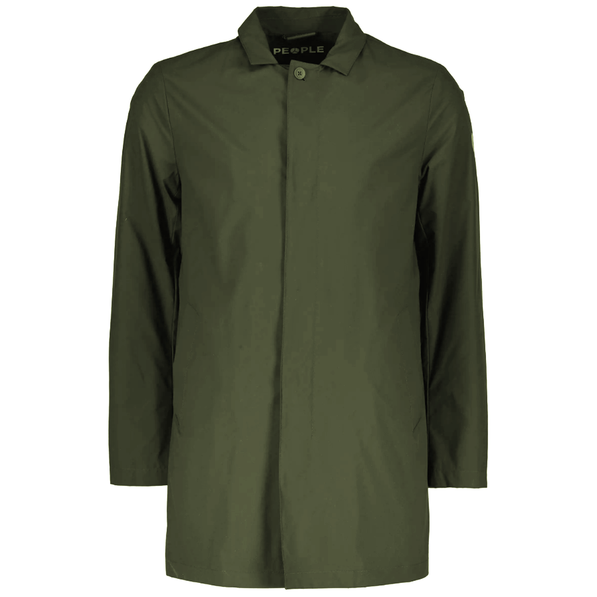 People of Shibuya Men Trench Coat Toshiro Green