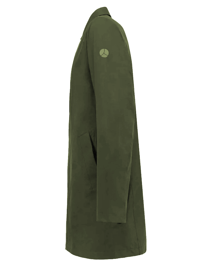 People of Shibuya Men Trench Coat Toshiro Green
