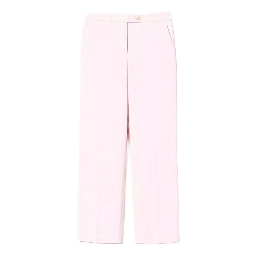 Twinset Women Trousers Maschile Gesso Pink