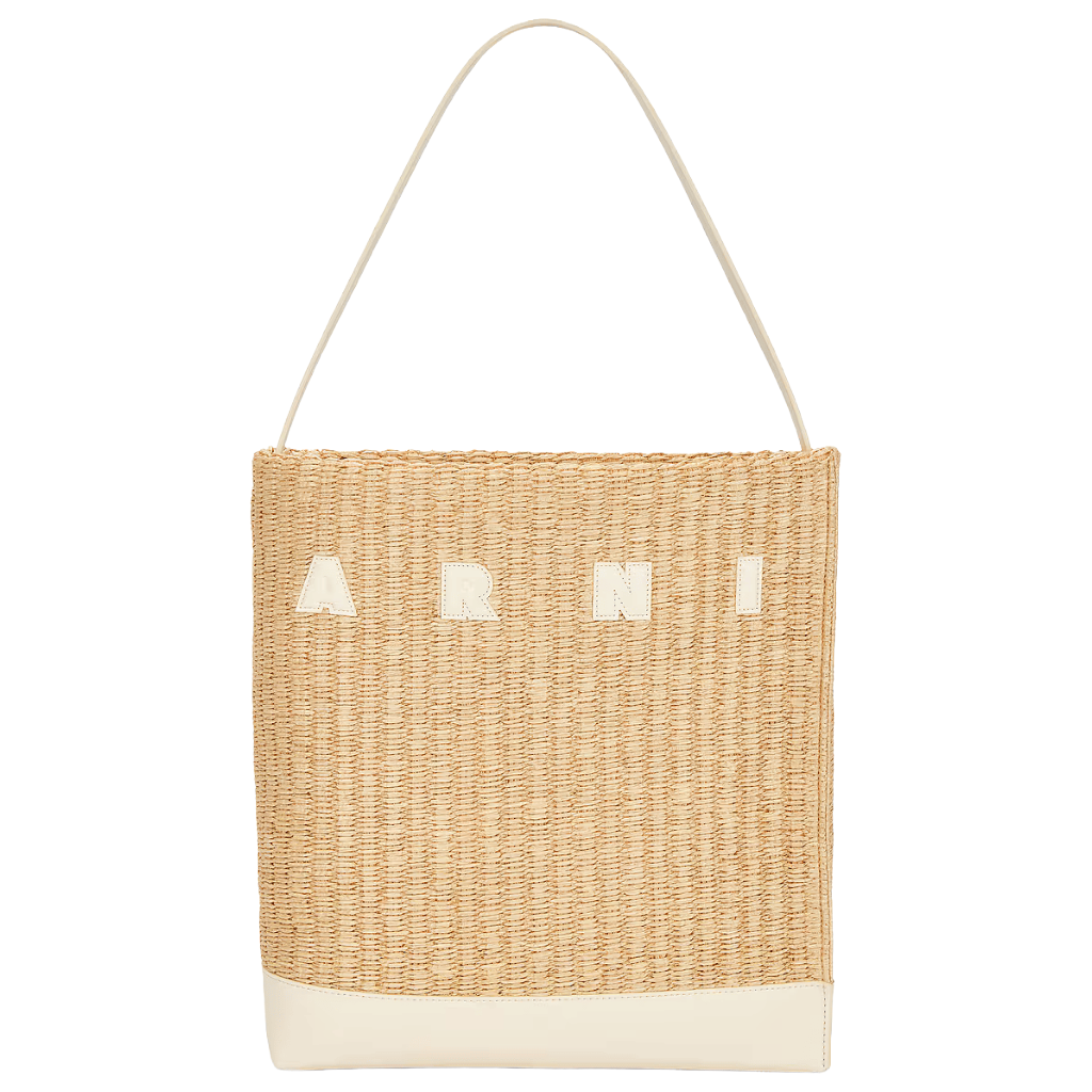 Marni Women Medium Museo Hobo Bag Beige