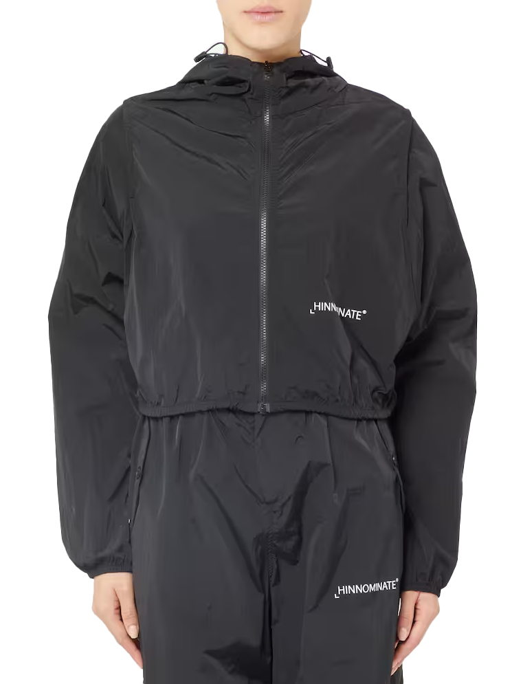 Hinnominate Women Jacket Nylon Black